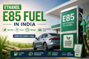 Ethanol E85 Fuel in India Benefits, Price, Mileage, Compatible Cars & FAQs